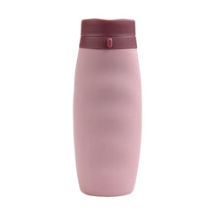 600ml Foldable Silicon Travel Water Bottle by Wolph