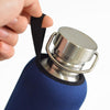 Image of 500ml Stainless Steel Sports Flask with Neoprene Travel Sleeve
