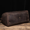 Image of The Edler Retro Cowhide Shoulder Duffel Travel Bag by Wolph
