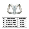 Image of Universal Adjustable Back-Brace Magnetic Posture Corrector (Unisex)