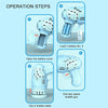 Image of 26-Hole Childrens Party Bubble Gun Toy for Kids