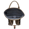 Image of Edler Canvas Rolltop Travel Rucksack by Wolph