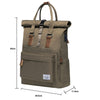 Image of Edler Canvas Rolltop Travel Rucksack by Wolph