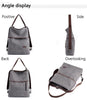 Image of Vintage Canvas Travel Backpack for Women