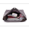 Image of Vintage Canvas Travel Backpack for Women