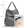 Image of Vintage Canvas Travel Backpack for Women