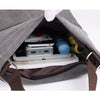 Image of Vintage Canvas Travel Backpack for Women