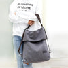 Image of Vintage Canvas Travel Backpack for Women