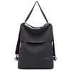 Image of Vintage Canvas Travel Backpack for Women