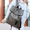 Image of Oxford Khaki Ladies Laptop Backpack for Women