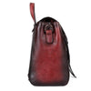 Image of Retro CowHide Leather Travel Day Pack for Women