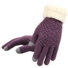 Image of Knitted Women's Thermal Touch Screen Winter Gloves by Wolph