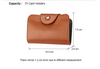 Image of NUC Leather Travel Wallet Card Holder by Wolph
