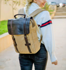 Image of Arno-42 Waxed Waterproof Travel Rucksack by Wolph