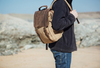 Image of Arno-42 Waxed Waterproof Travel Rucksack by Wolph