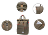 Image of Edler Canvas Rolltop Travel Rucksack by Wolph