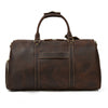 Image of Otto Vintage-style Leather Weekender Duffel Bag by Wolph