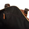 Image of Otto Vintage-style Leather Weekender Duffel Bag by Wolph