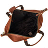 Image of Otto Vintage-style Leather Weekender Duffel Bag by Wolph
