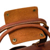 Image of Otto Vintage-style Leather Weekender Duffel Bag by Wolph