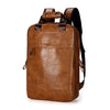 Image of Otto-17 Faux Leather Unsex Travel Backpack by Wolph