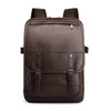 Image of Otto Faux Leather Travel Backpack for Men