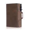 Image of Men's Pure Leather Trifold Wallet by Wolph