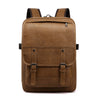 Image of Otto Faux Leather Travel Backpack for Men