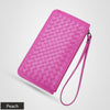 Image of Women's Woven Leather Purse by Wolph